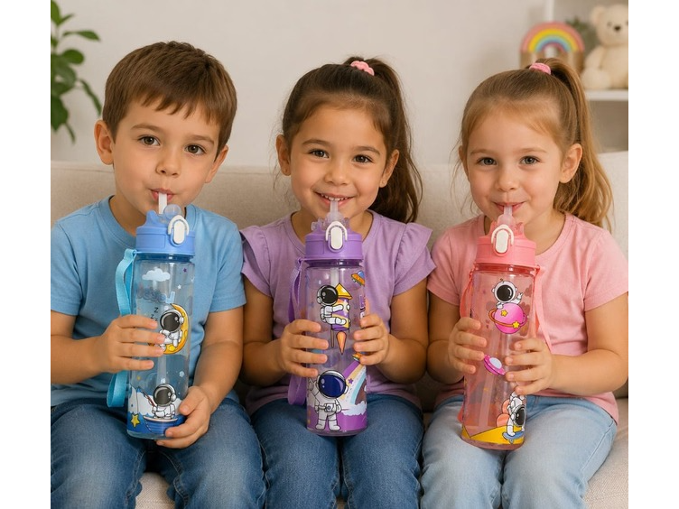 BOTELLA INFANTIL ESPACIAL CON SORBETE