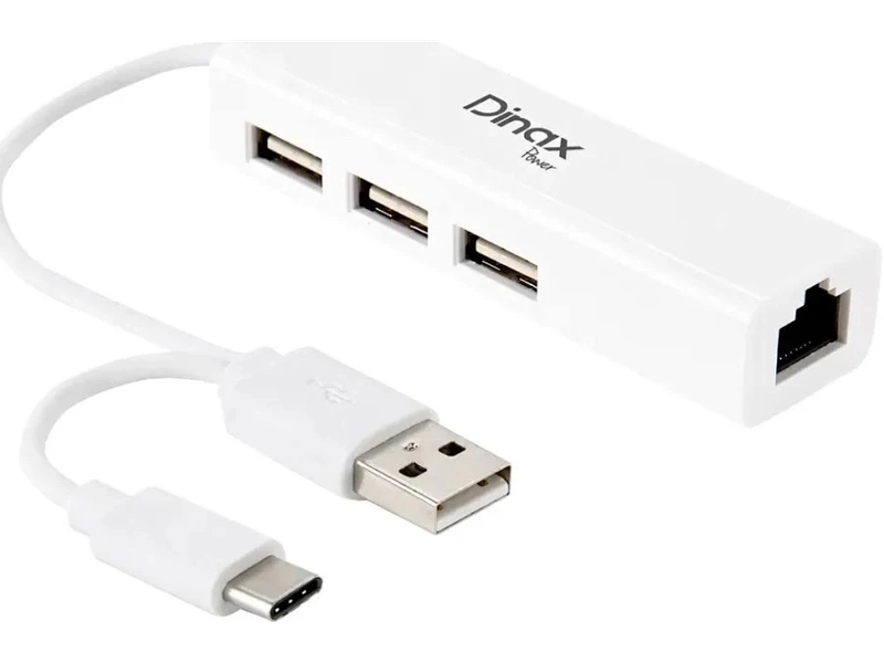 CONECTOR DINAX USB 3 EN 1