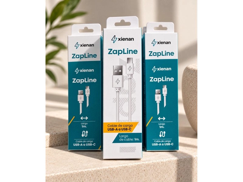 CABLE XIENAN ZAPLINE USB A C 1M