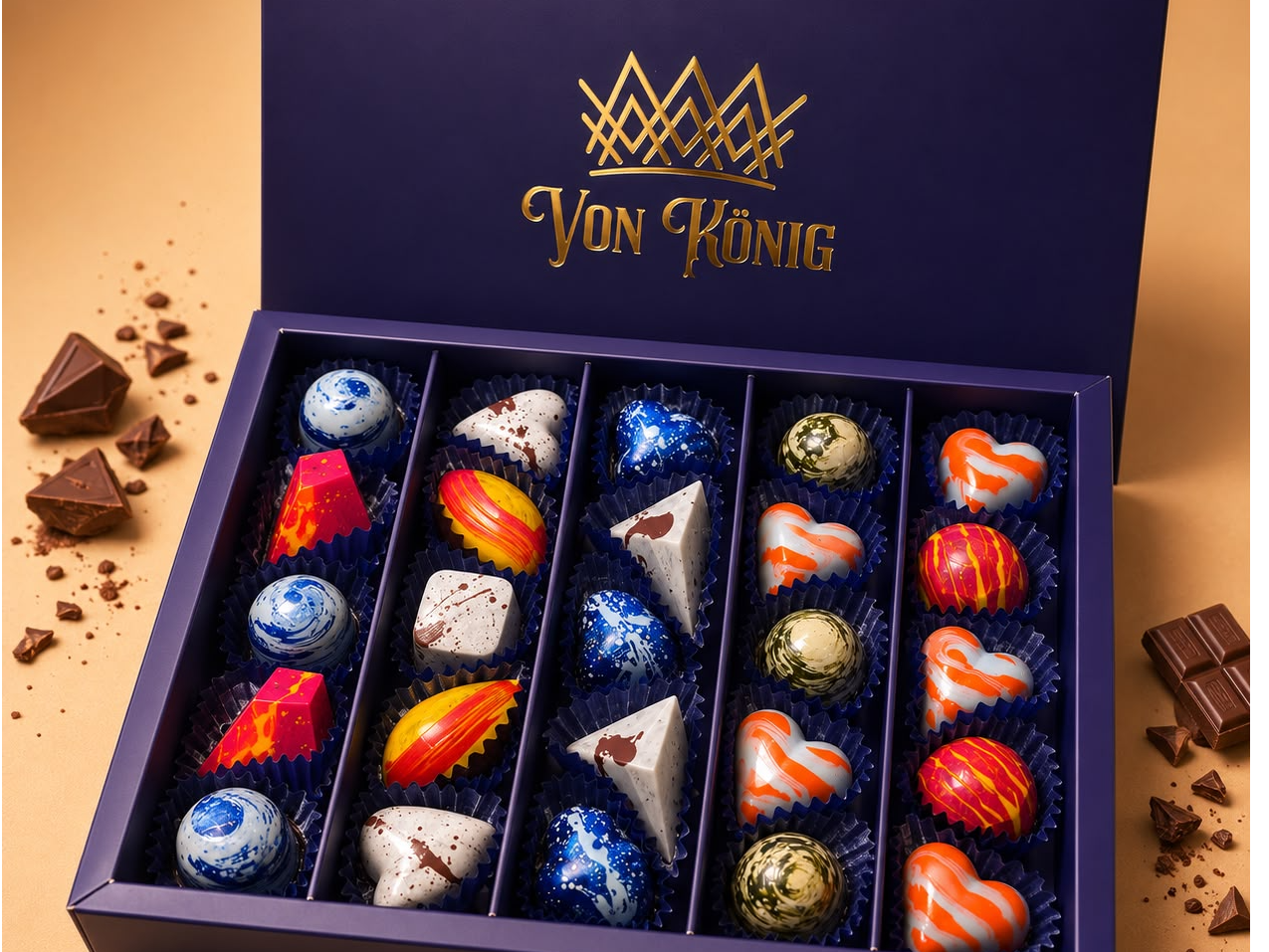 Caja x25 Bombones Mixtos