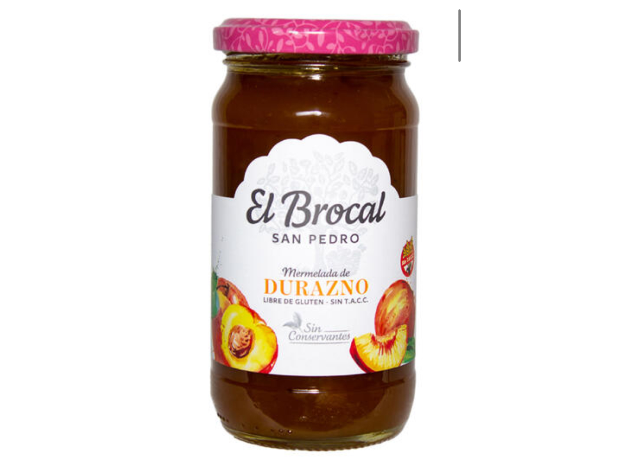 Mermelada de Durazno x 420gr - El Brocal