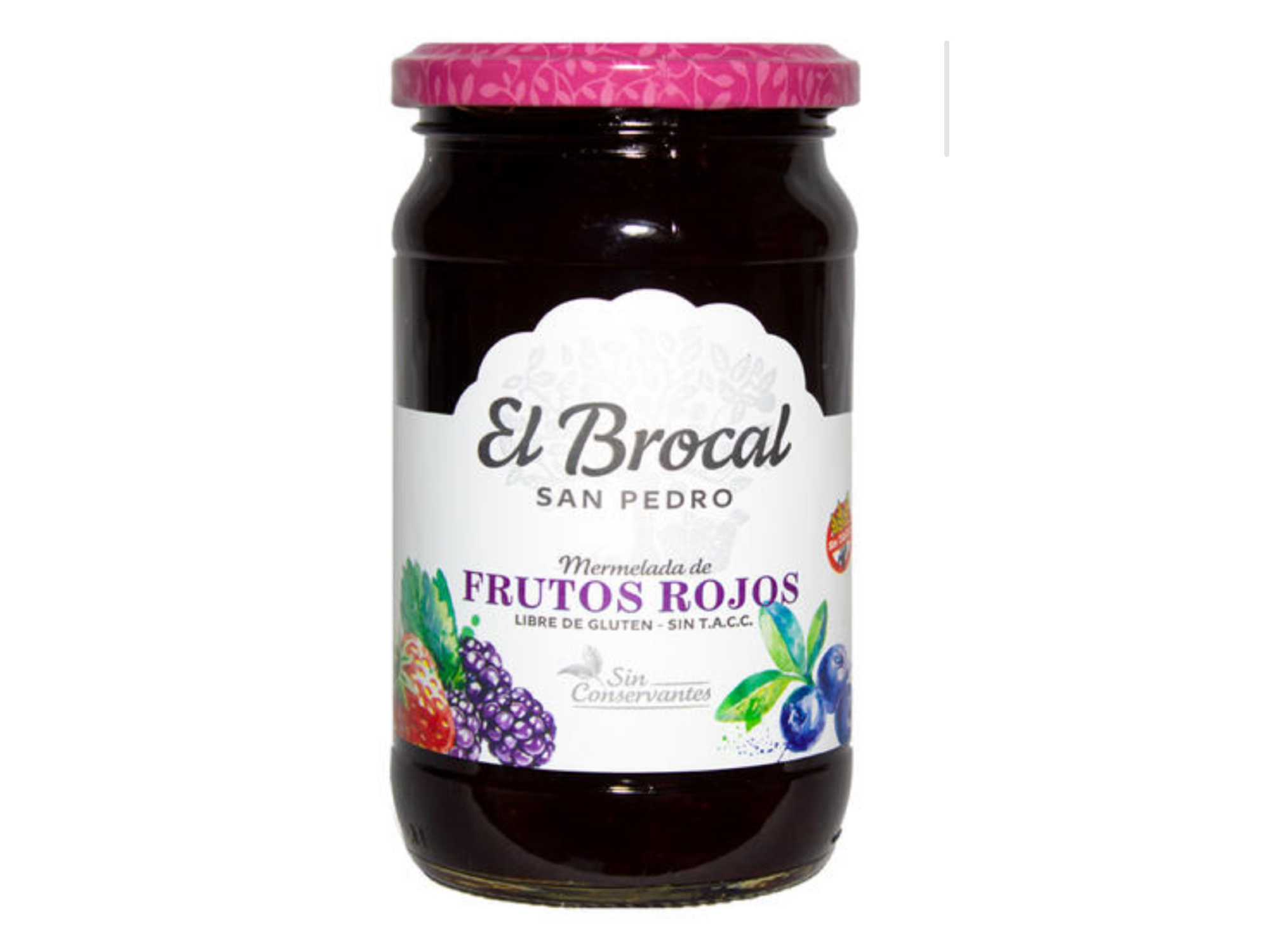 Mermelada de Frutos Rojos x 420gr - El Brocal