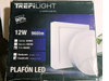 Plafón Sup 12w Trefilight luz Fria
