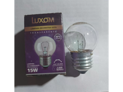 FOCO INCANDECENTE 15W LUXOM luz calida