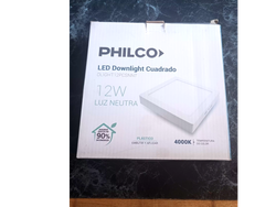 Plafón 12w Philco Luz Neutra