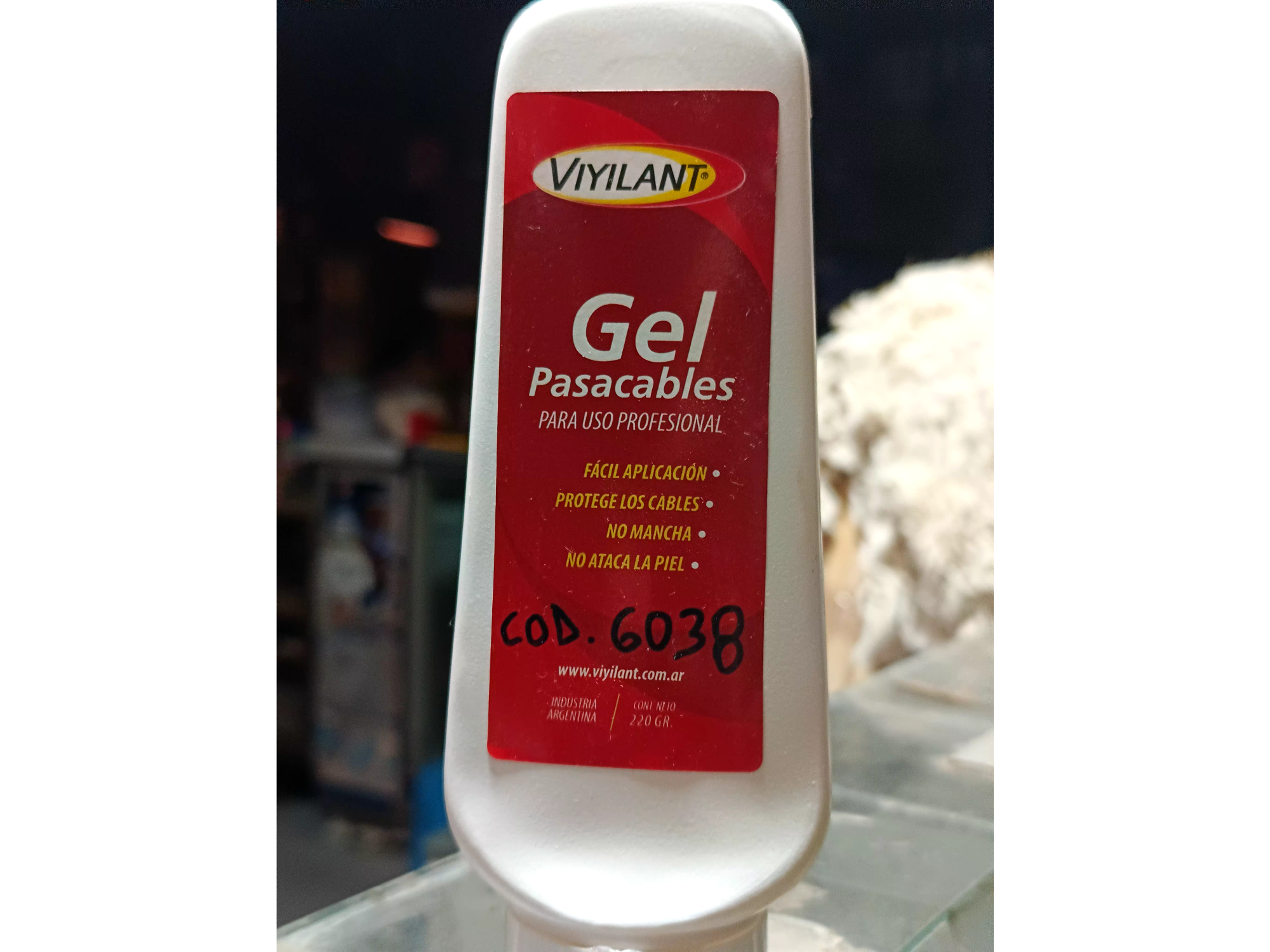 GEL PASACABLE