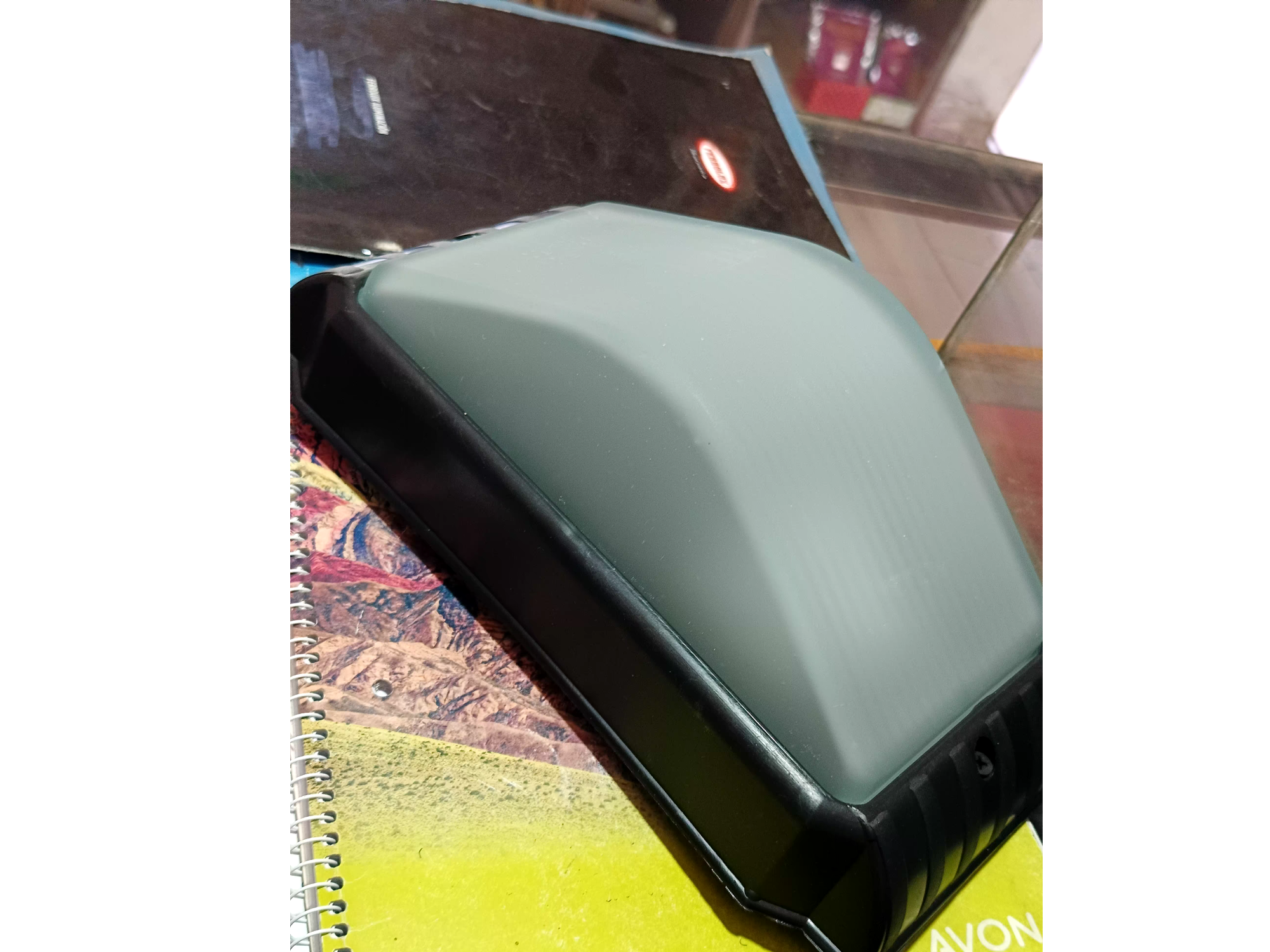 Tortuga Triangular con Difusor VidrioZULUZ