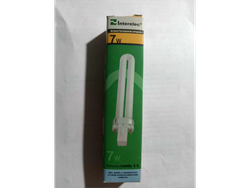 Lámpara fluorescente compacta 7w interelec