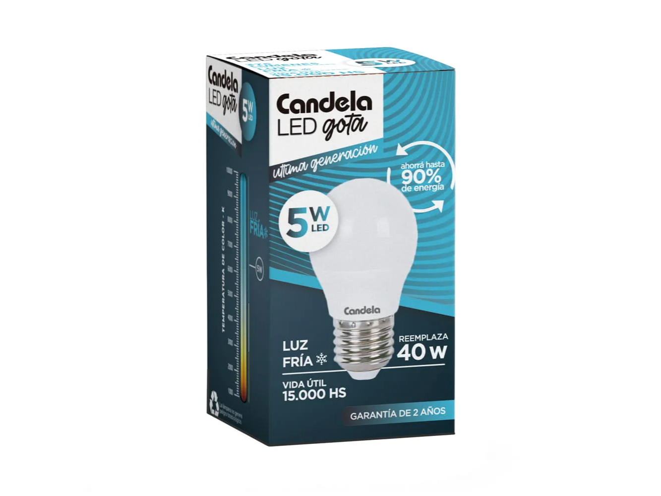 LAMPARA GOTA CANDELA