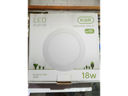 Plafón 18w Kiar Luz Fria