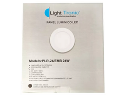 Plafón 18w Emb Light Tronic Luz Fría