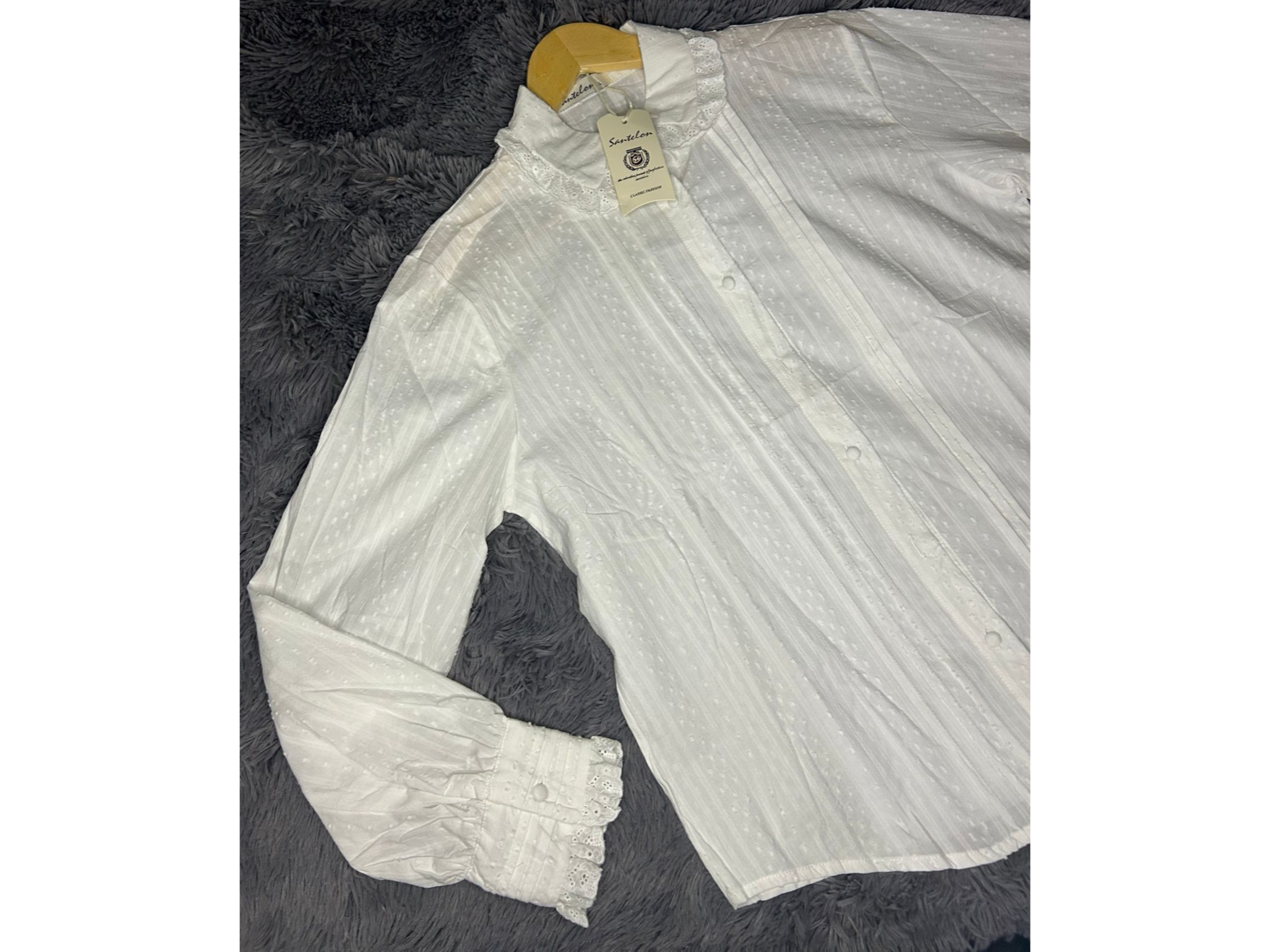 CAMISA  ROMANTICA BRODERIE