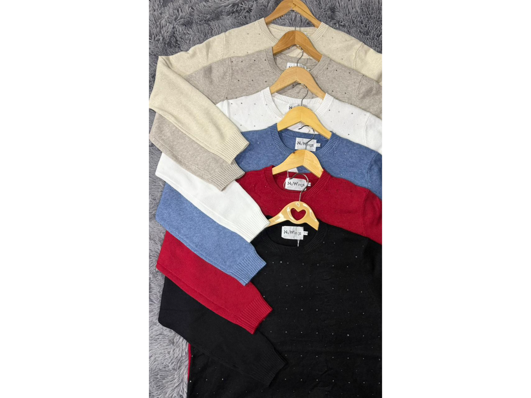 SEATER BREMER LARGO CON BRILLOS