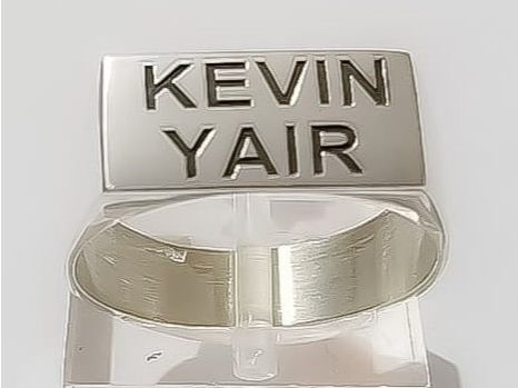 ANILLO SELLO DOBLE GRABADO