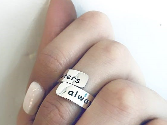 ANILLO PELLIZCO GRABADO