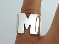 ANILLO INICIAL PLATA