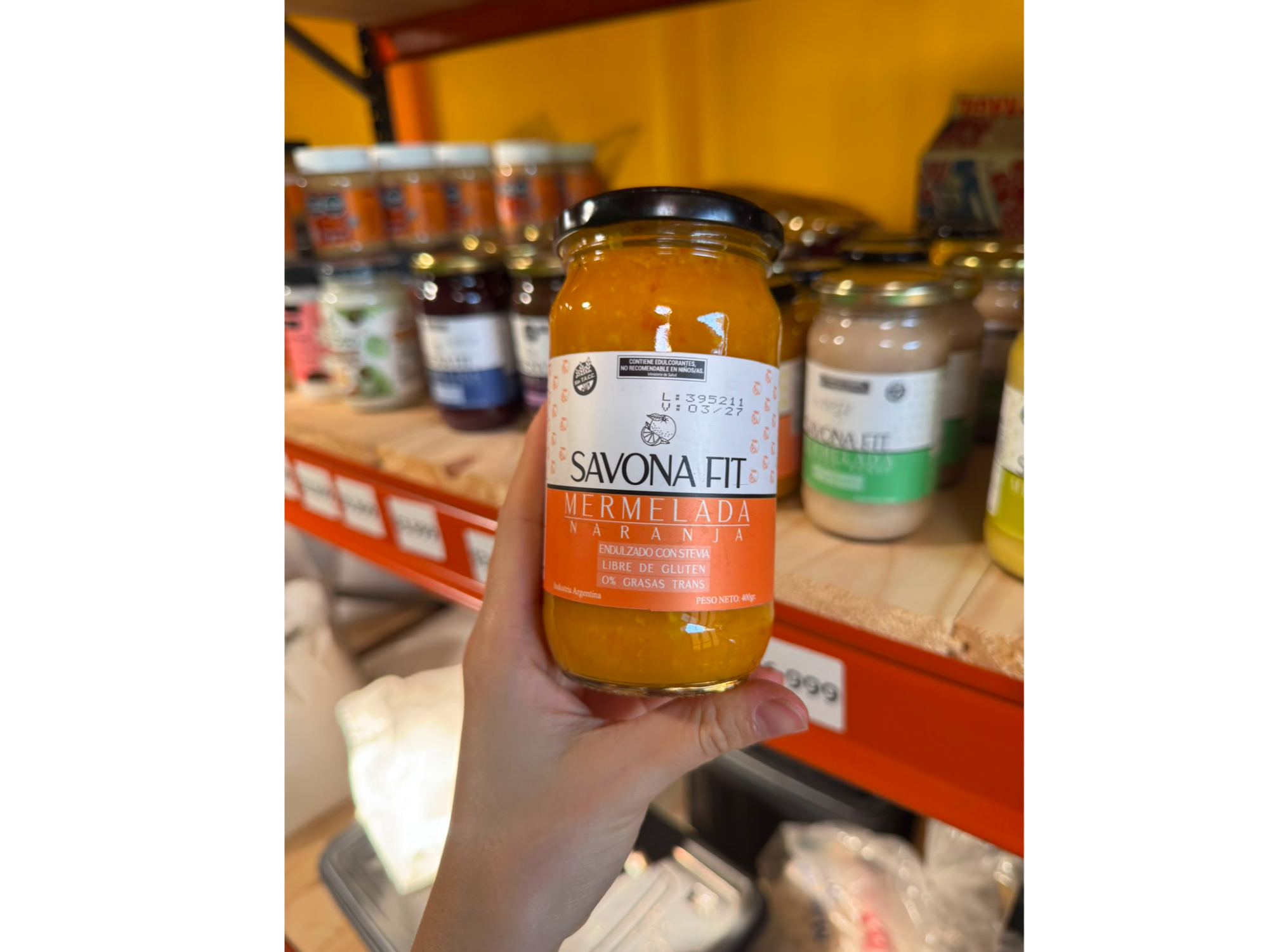 Mermelada de Naranja Sin Azúcar 400g