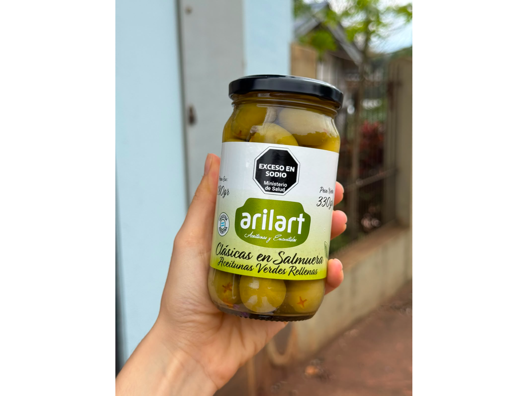 Aceitunas Verdes Rellenas Clasicas en Salmuera 200gr