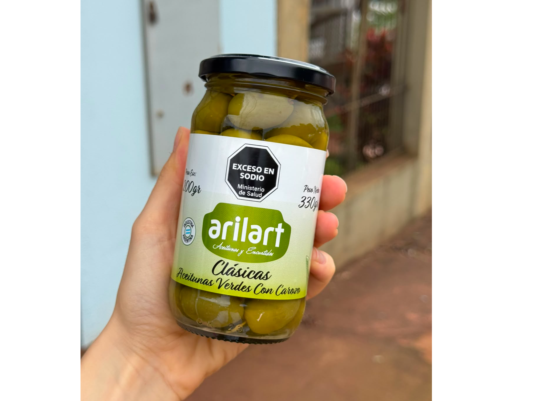 Aceitunas Verdes Enteras Clasicas 200gr