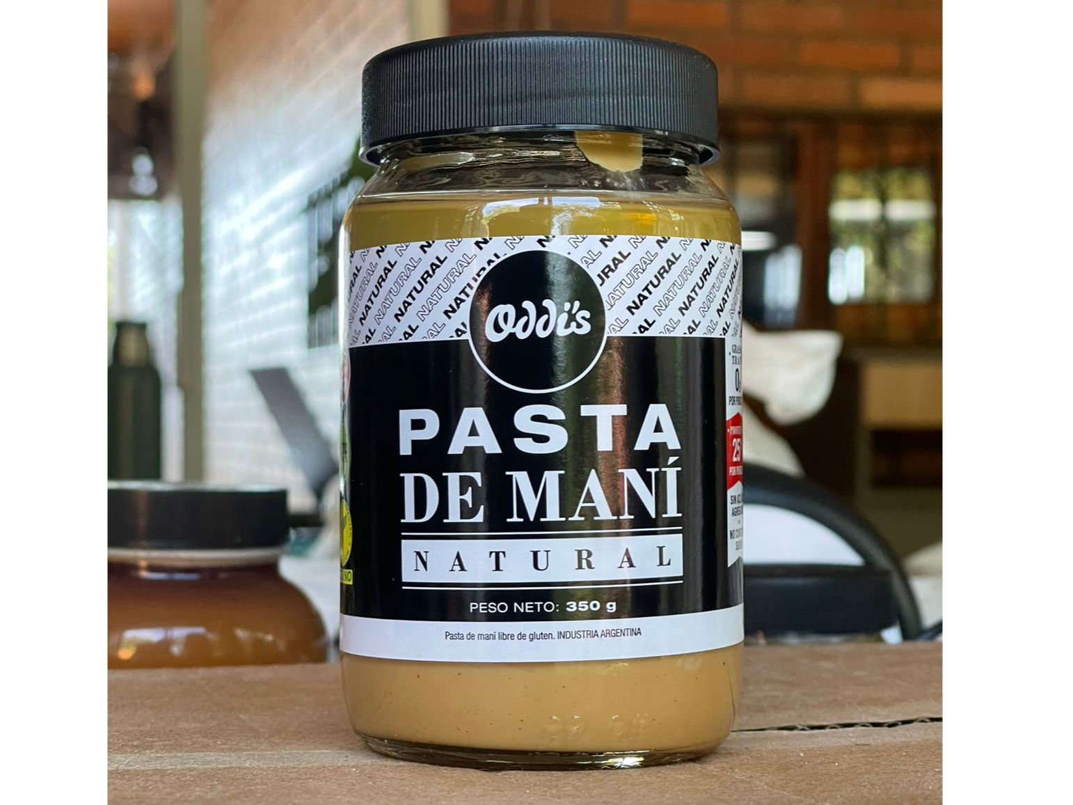Pasta de maní natural 350g