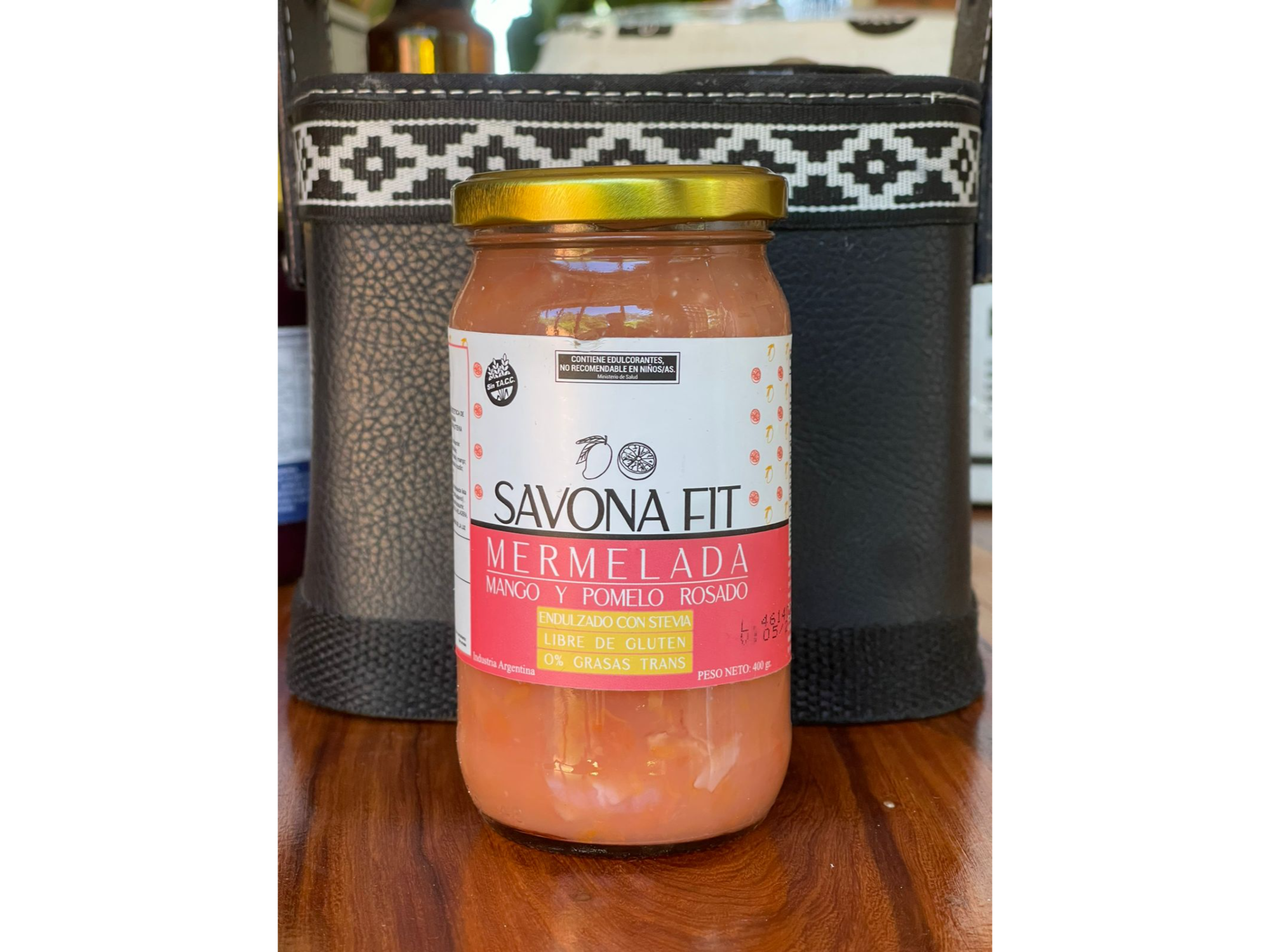 Mermelada de Mango y Pomelo Rosado Sin Azúcar 400g