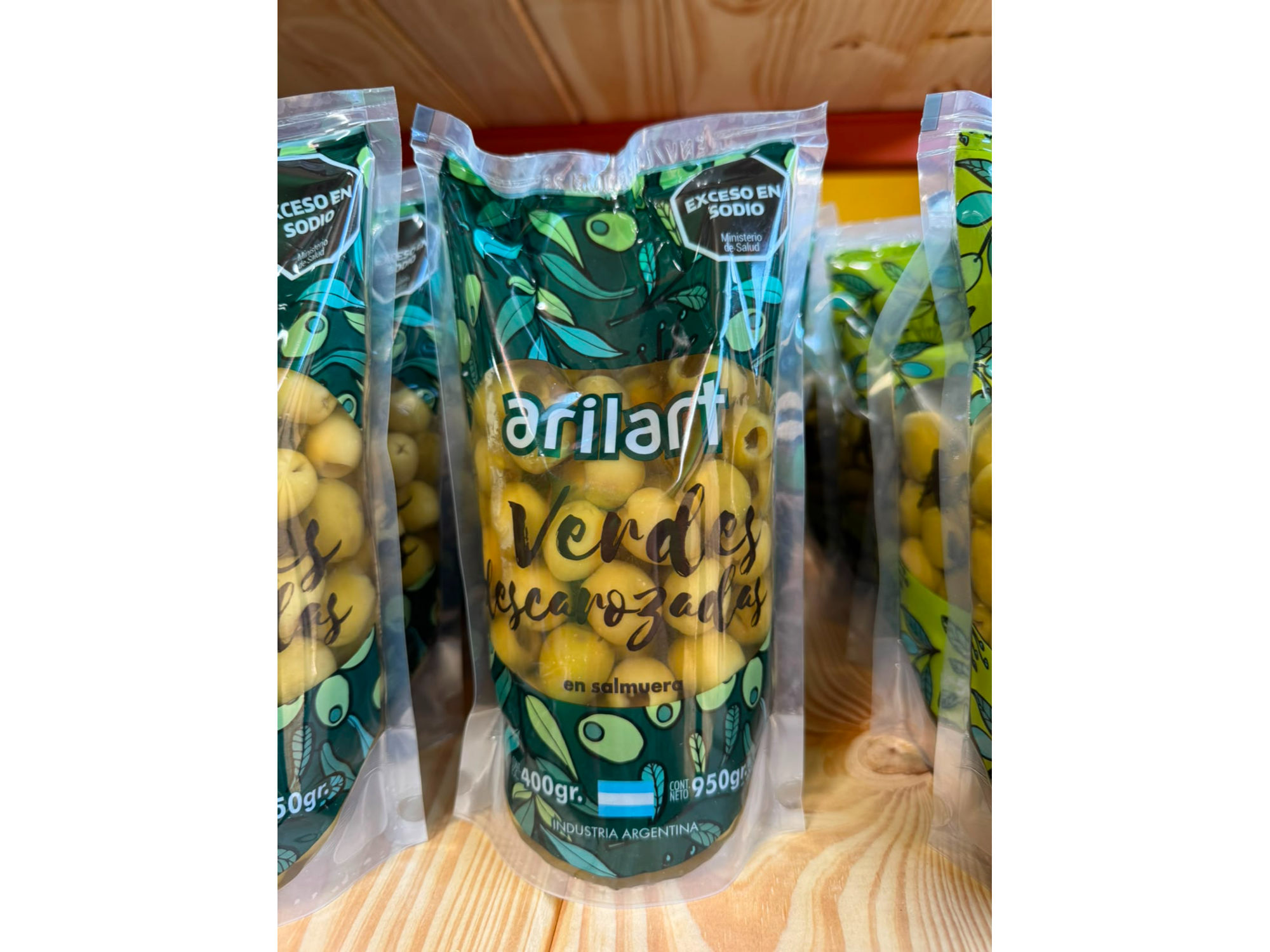 Maxi Doypack Verdes sin Carozo 400gr