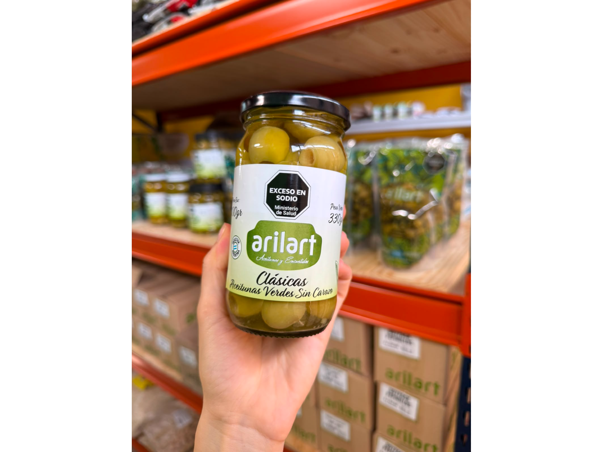 Aceitunas Verdes Sin Carozo Clasicas 180gr
