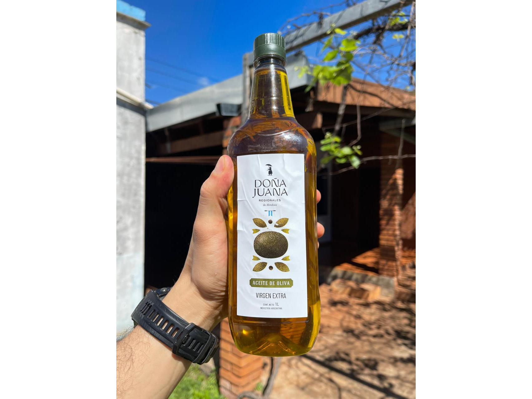 Aceite de Oliva Extra Virgen de Mendoza Doña Juana 1 Litro