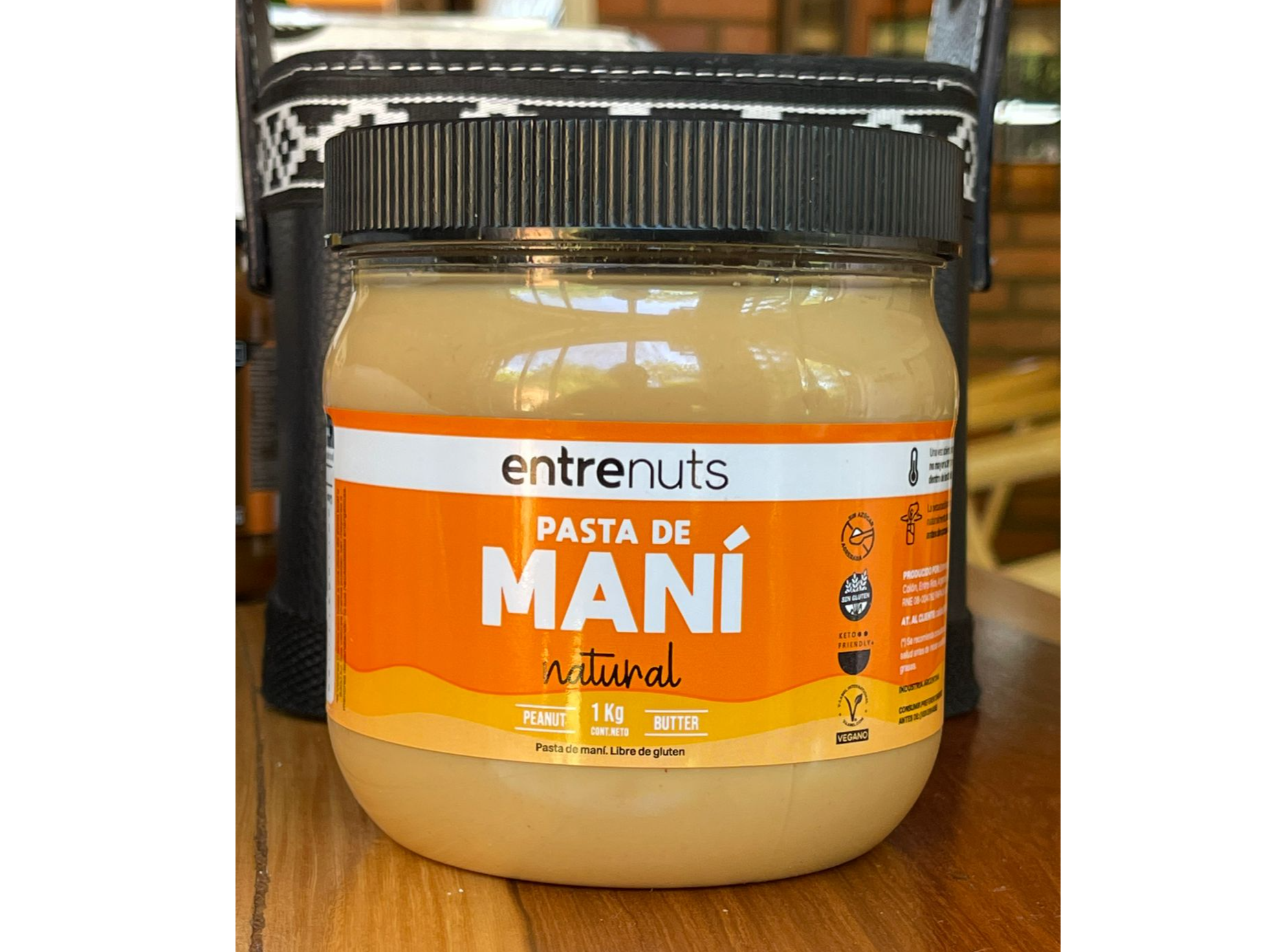 Pasta de maní natural 1kg