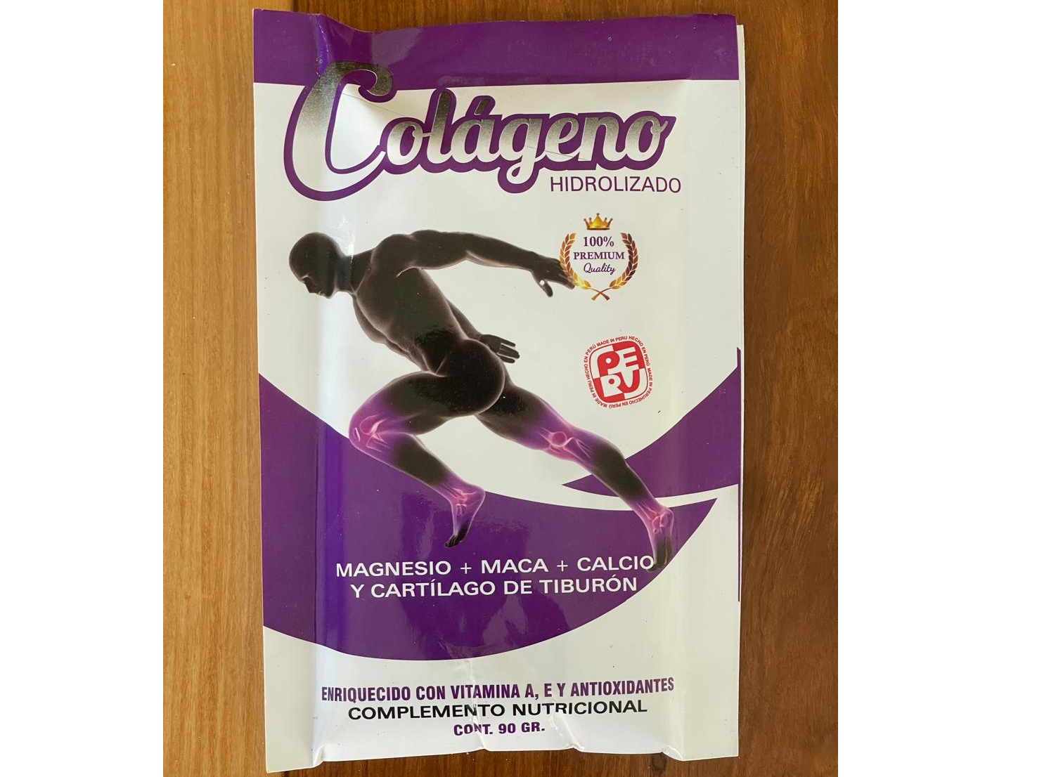 Colágeno Hidrolizado con Magnesio, Maca y Calcio 90g