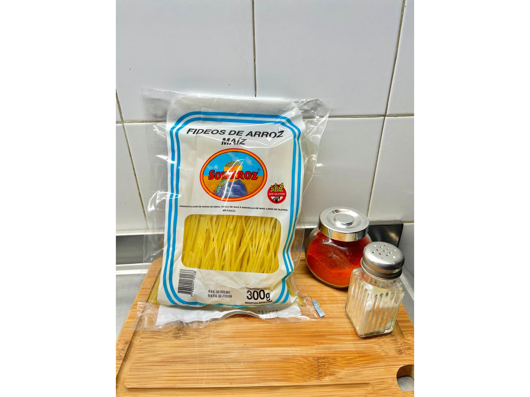 Fideos de Arroz con maíz 300g