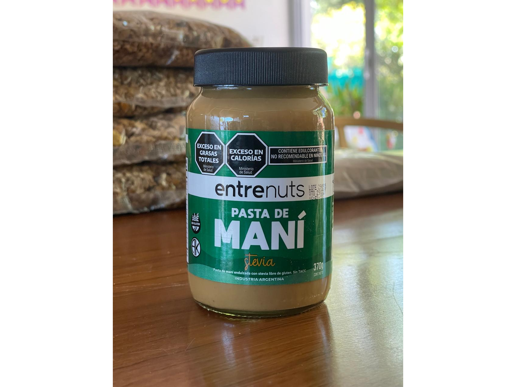 Pasta de Maní con Stevia 370g