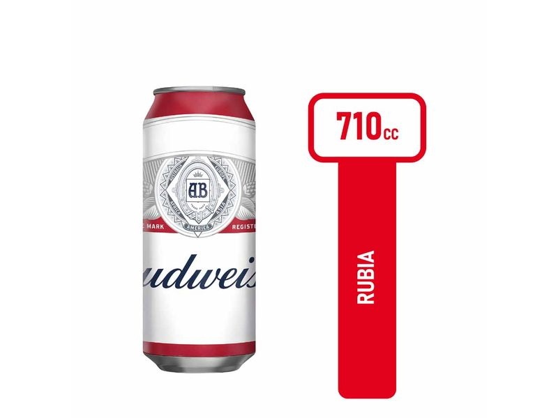 Cerveza Budweiser 710cc