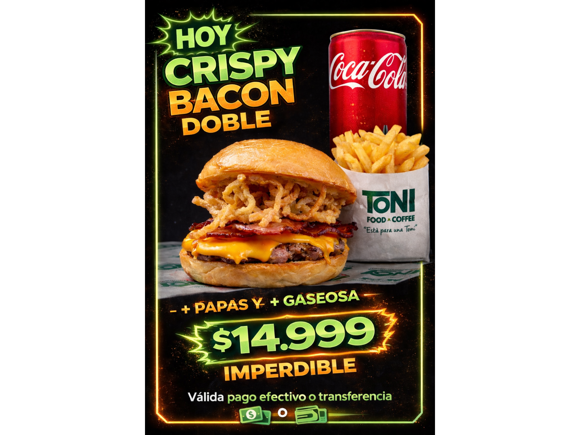 Combo Crispy Bacon Doble