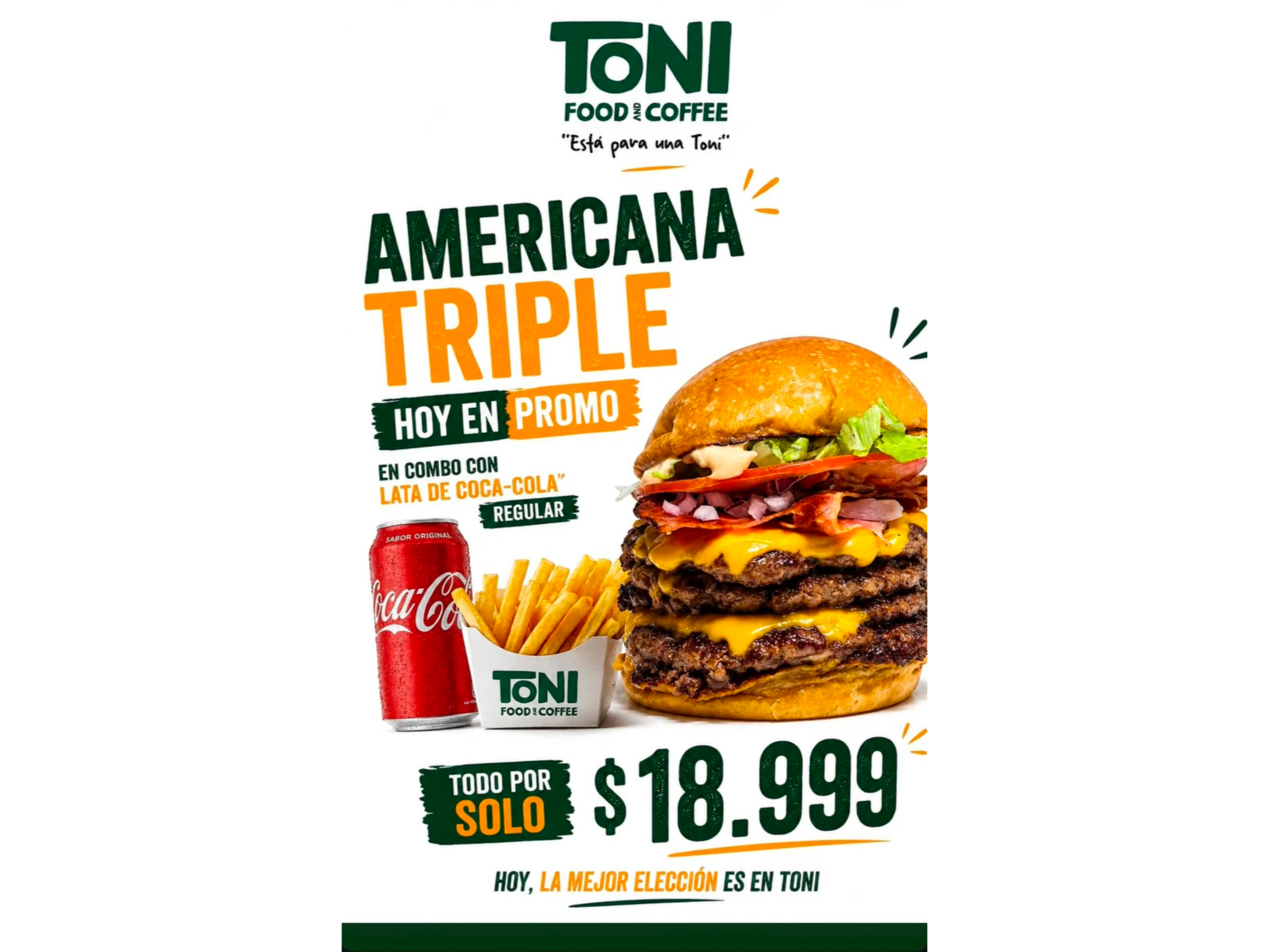 Combo Americana Triple