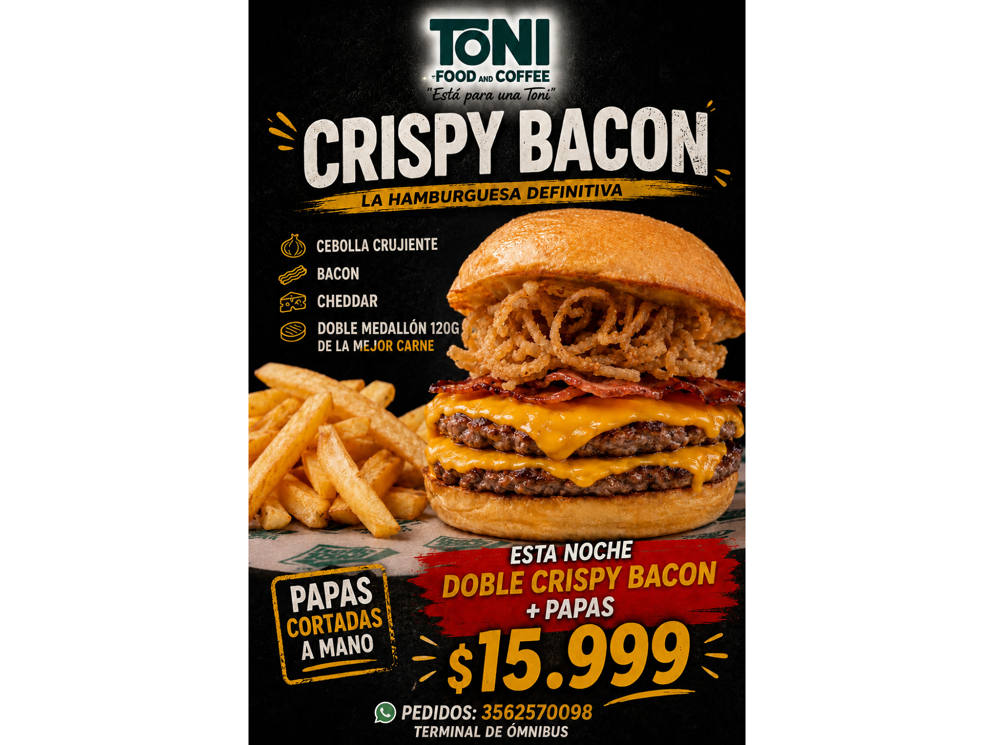 Combo Crispy Bacon Doble