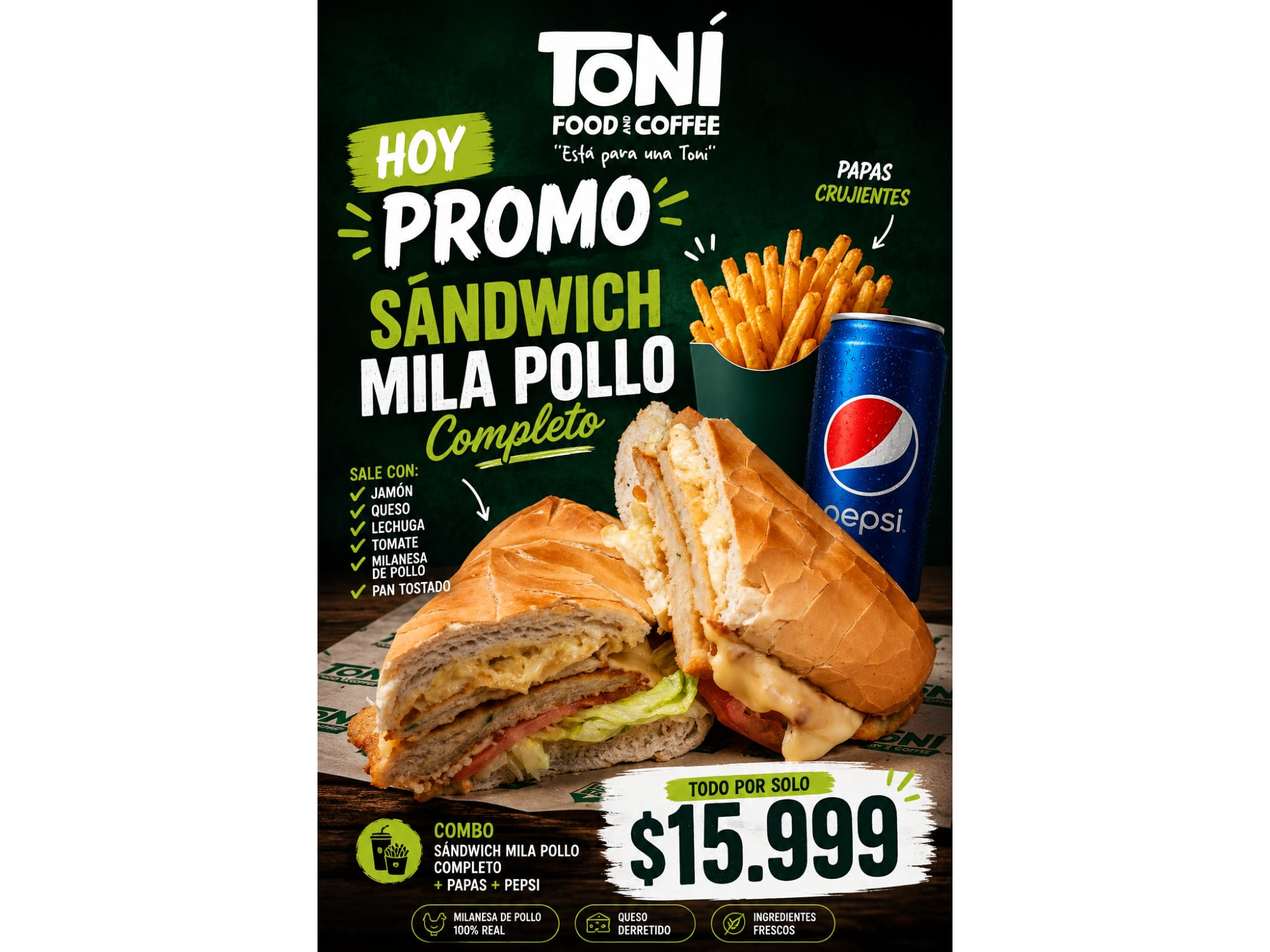 Combo Mila de Pollo