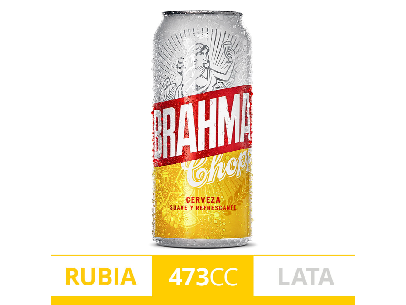 Cerveza Brahma 473cc