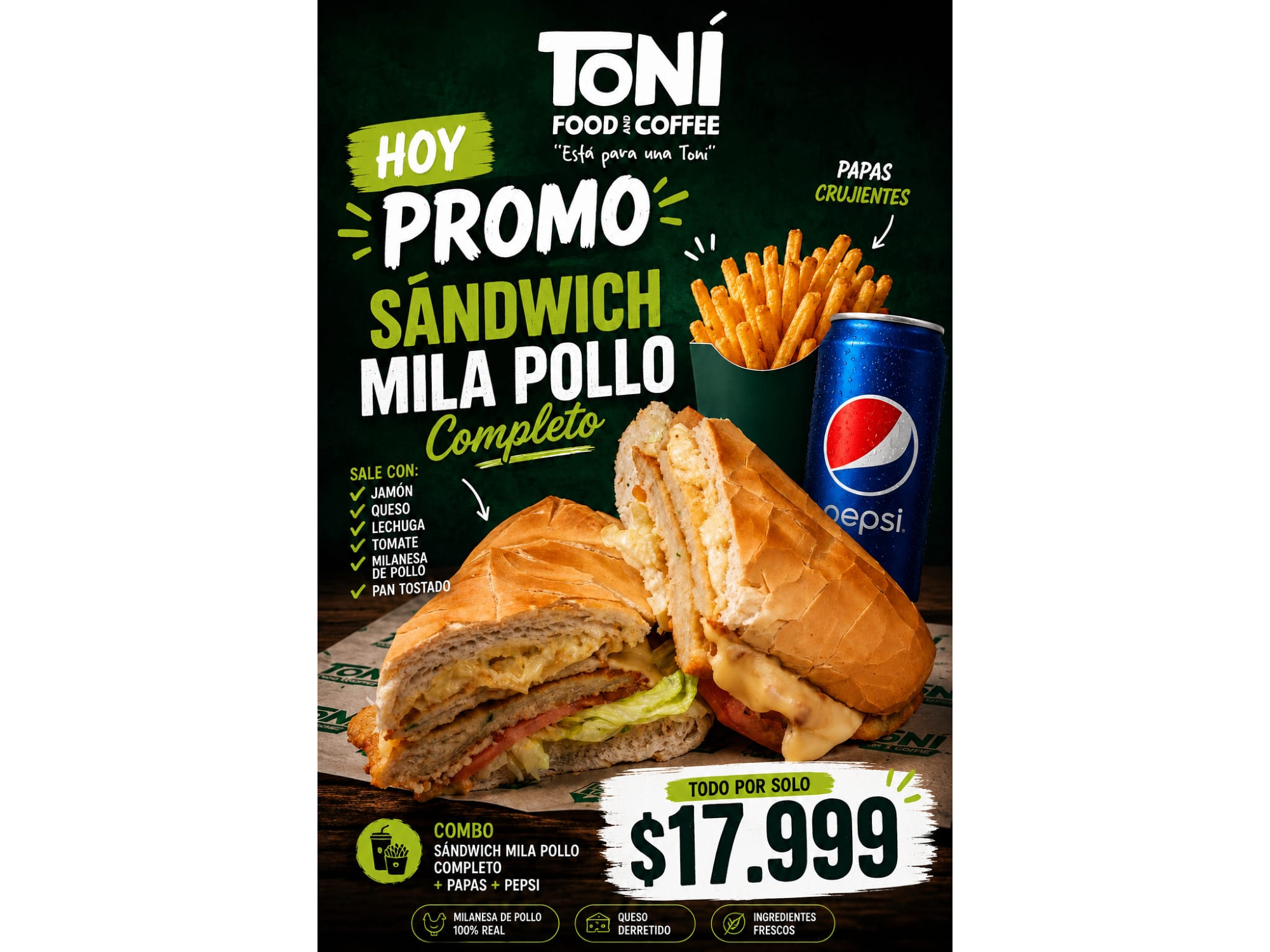 Combo Mila de Pollo