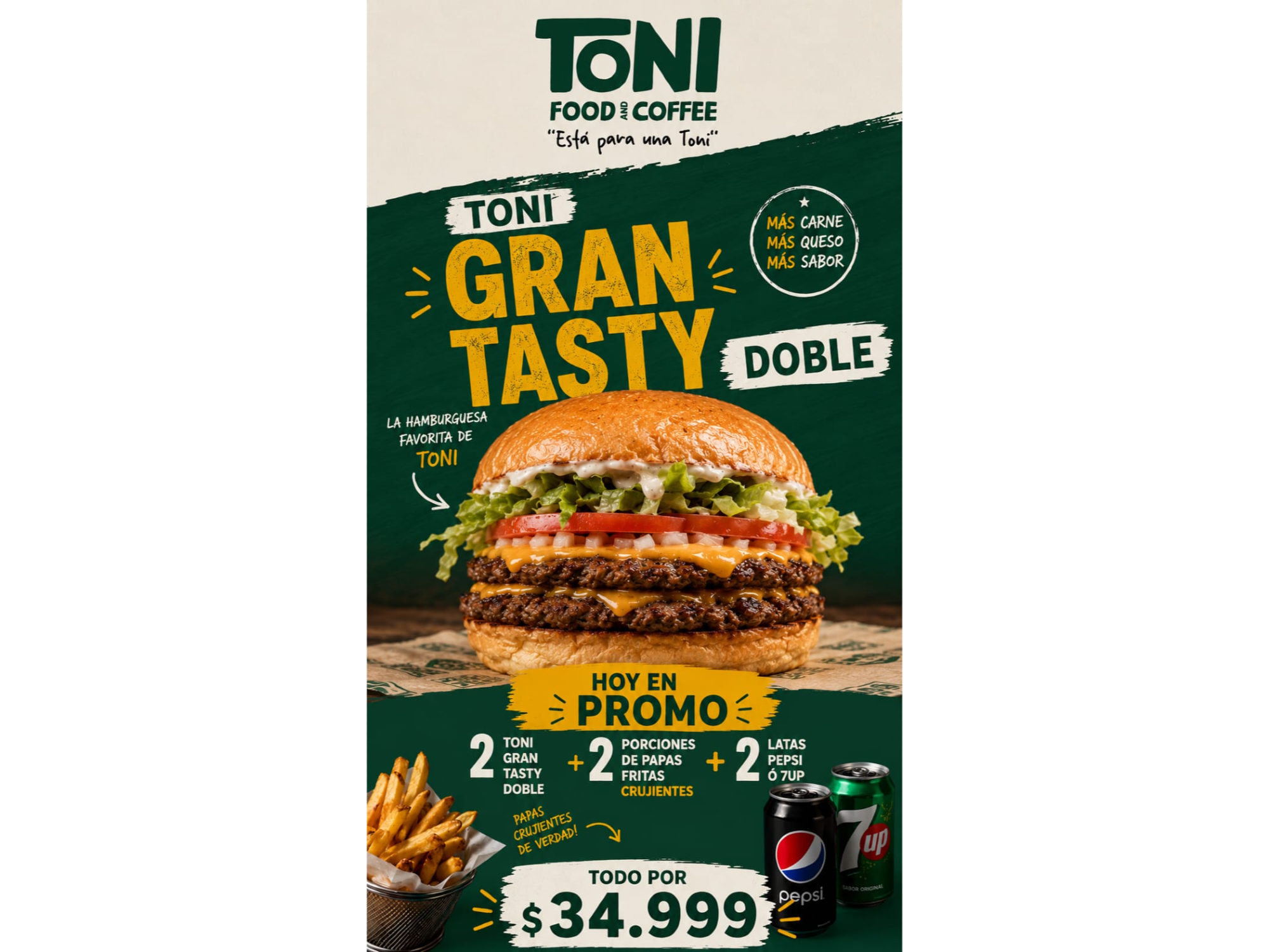 Combo 2 Tasty Dobles