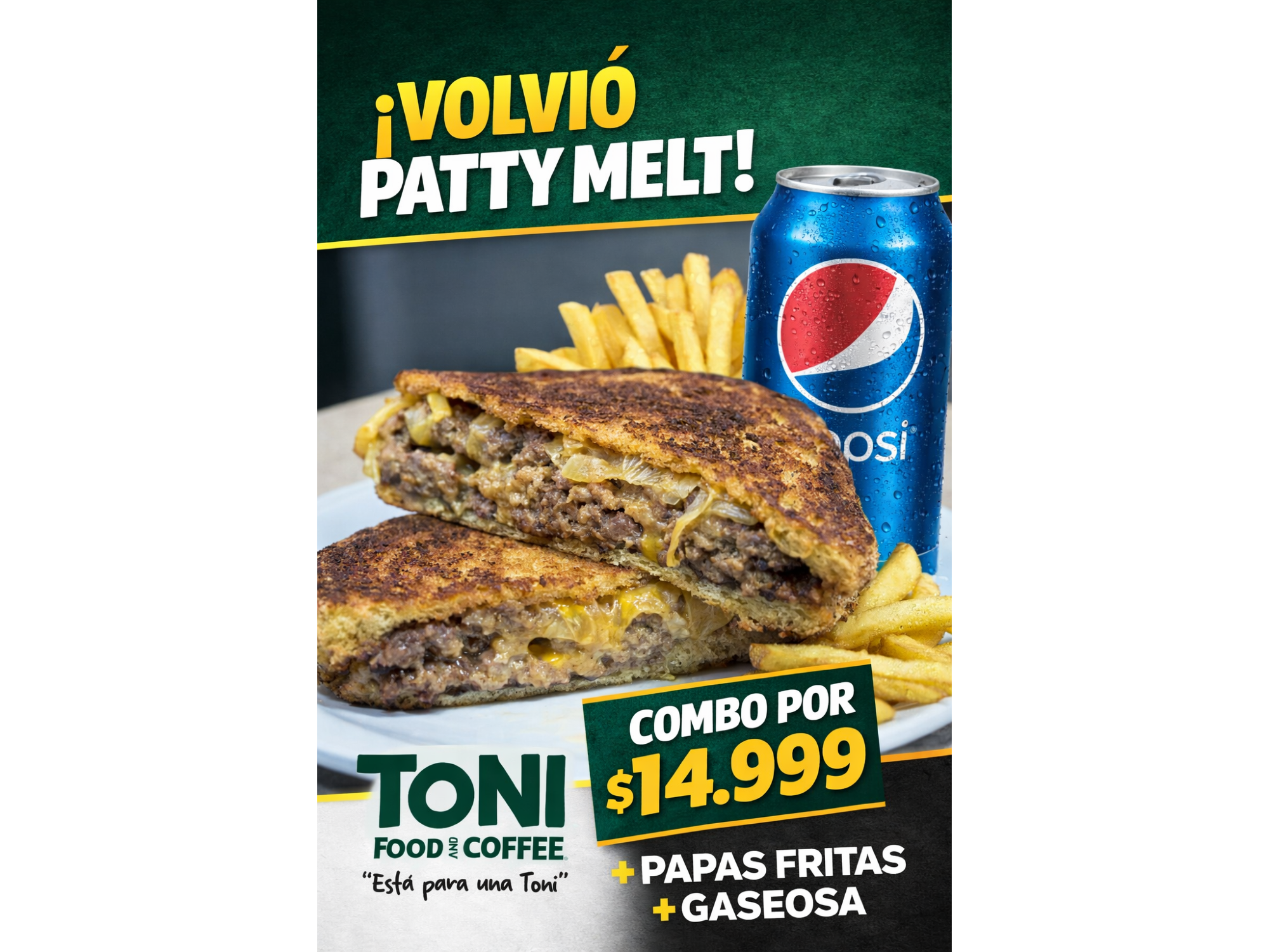 COMBO PATTY MELT