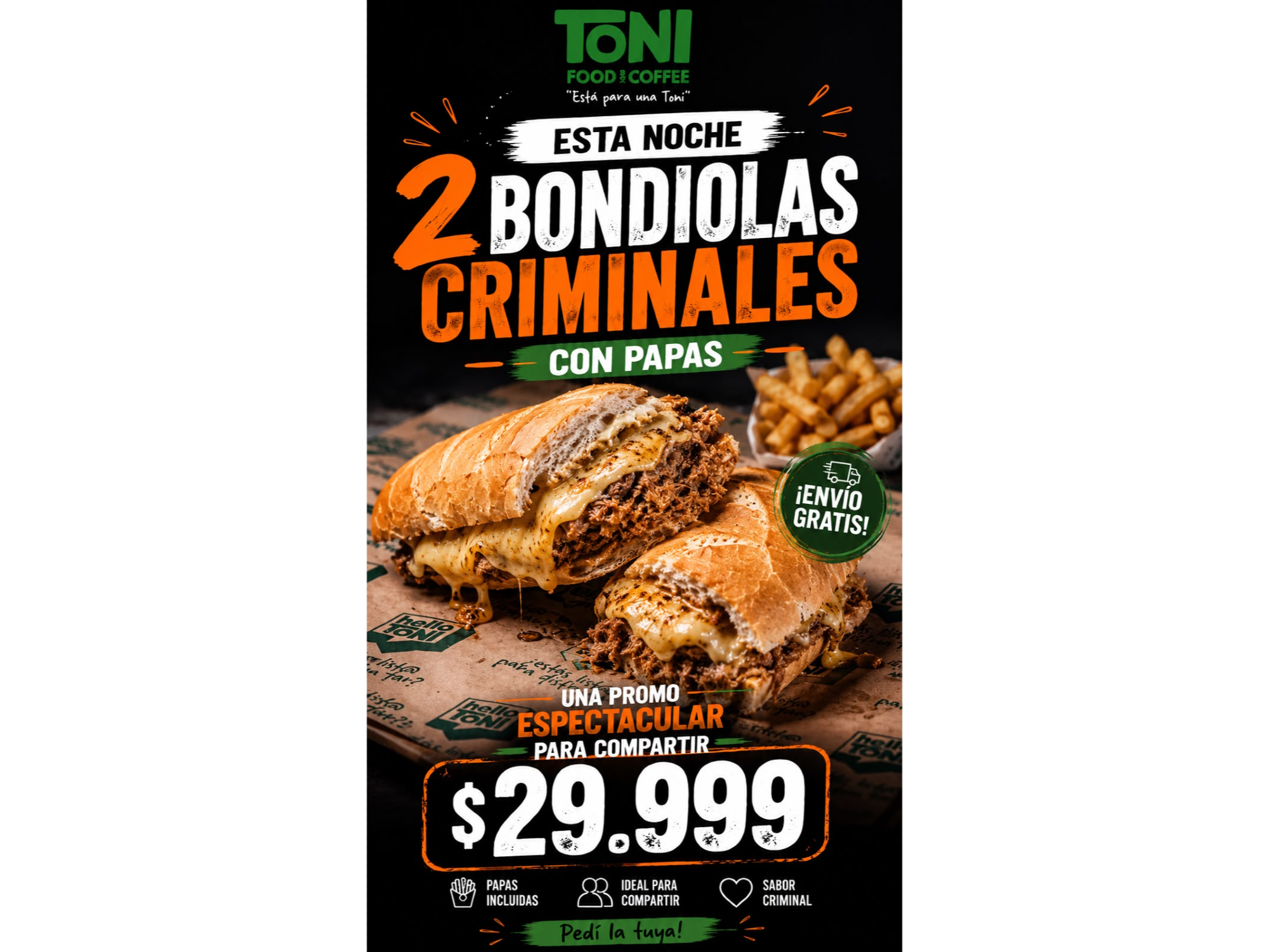 Bondiola criminal
