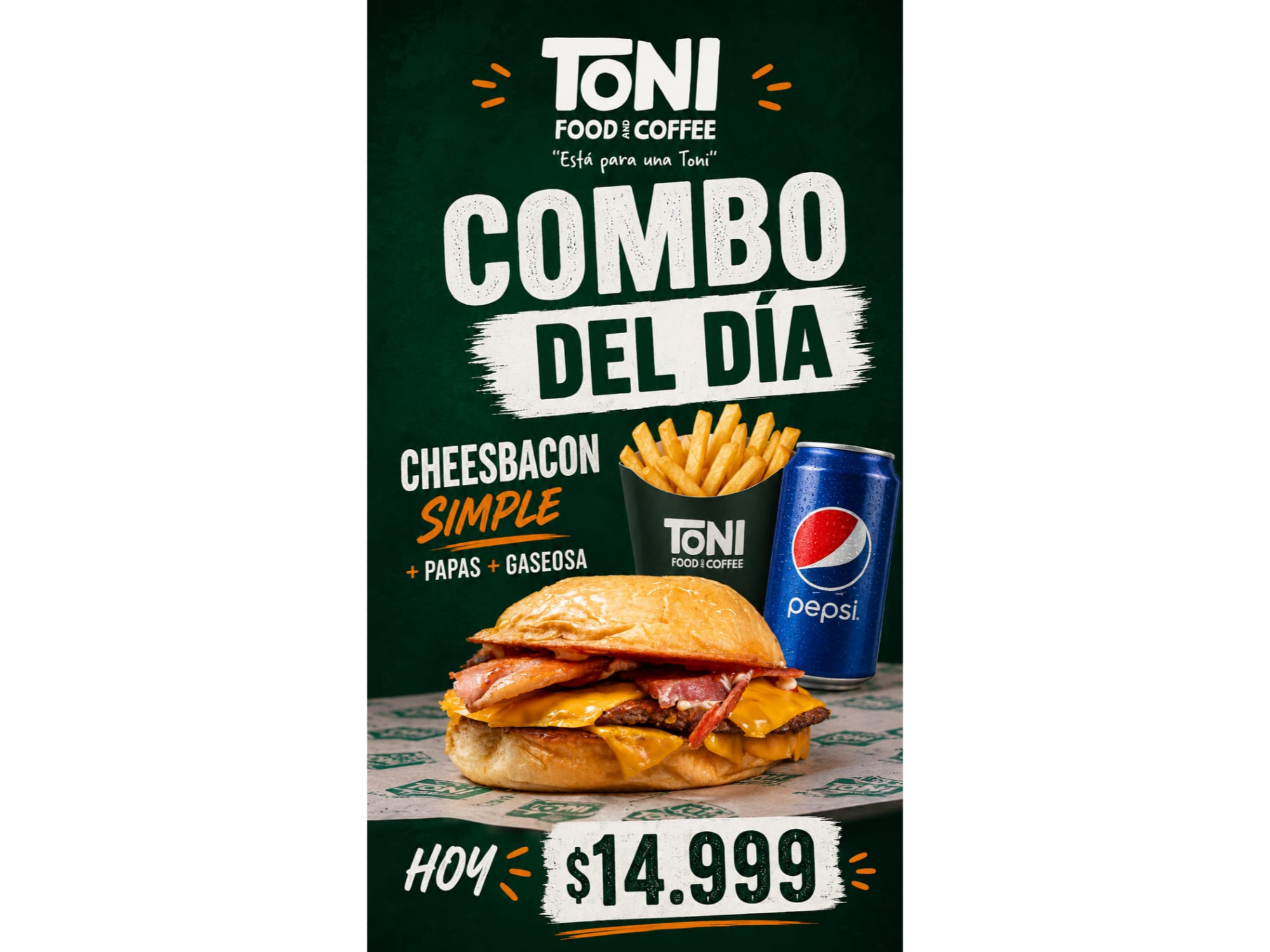 Combo Cheesbacon simple