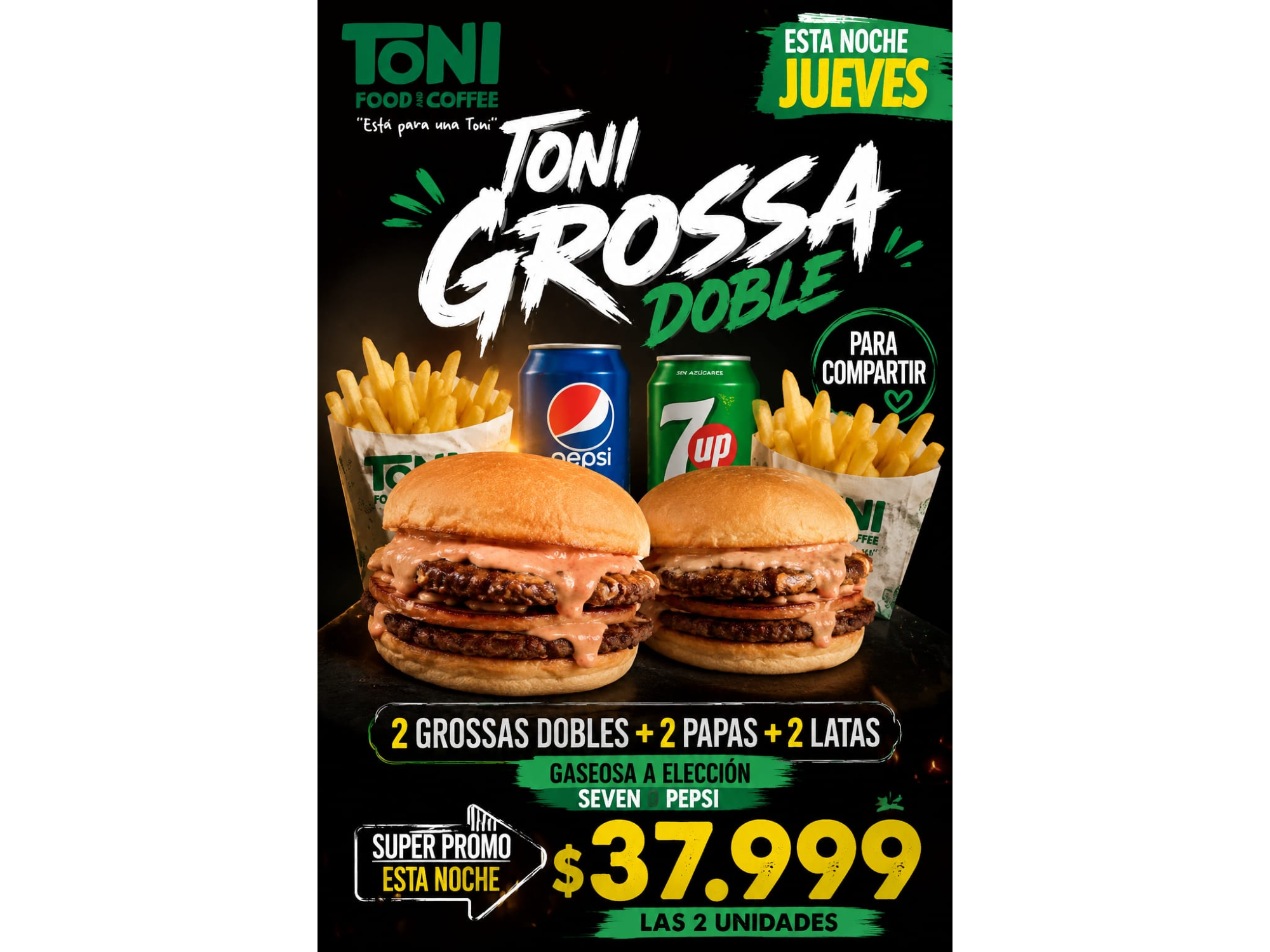 Combo 2 Grossas Dobles