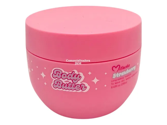 Misucka Manteca Corporal Hidratante 250ml Frutilla