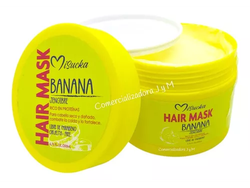 Mascarilla Capilar Misucka De Banana Y Jengibre Misucka
