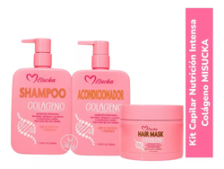 Kit Capilar Nutrición Profunda Colágeno Misucka