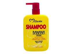 Shampoo Vegano Banana Jengibre Cabello Seco Dañado Misucka