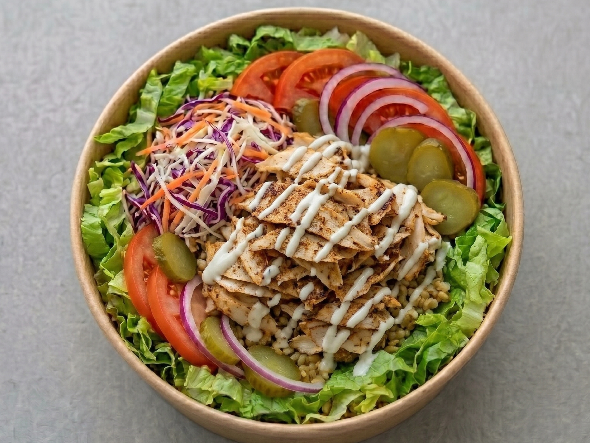 Shawarma bowl de Pollo