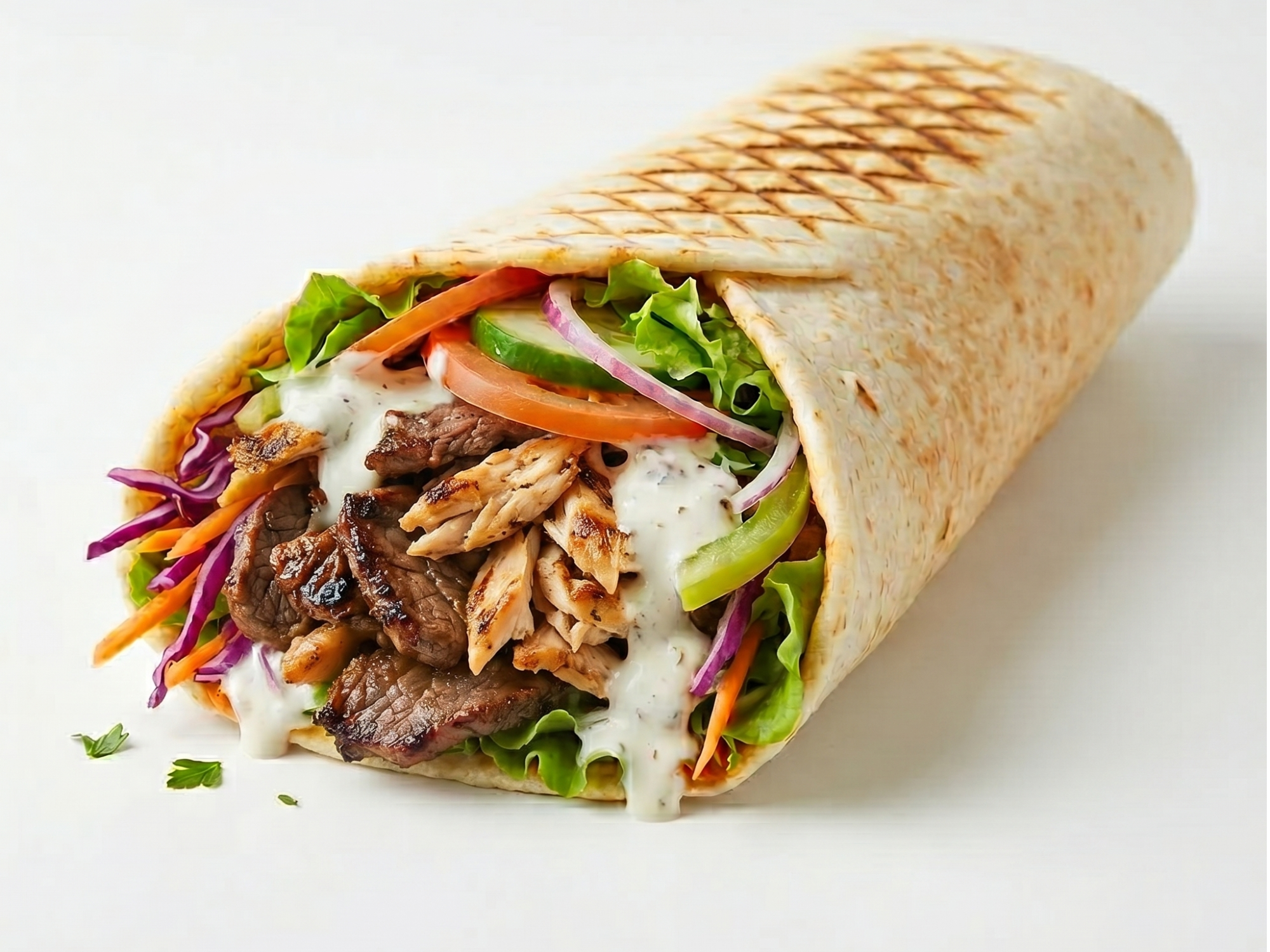 Wrap mixto Ternera & pollo